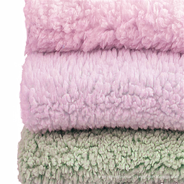 Tissu velours polaire Sherpa teint